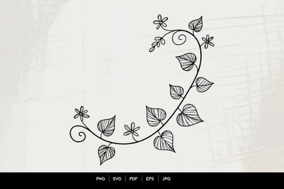 Curved Floral Vine Line Art: A Designer's Real-World Embroidery Review