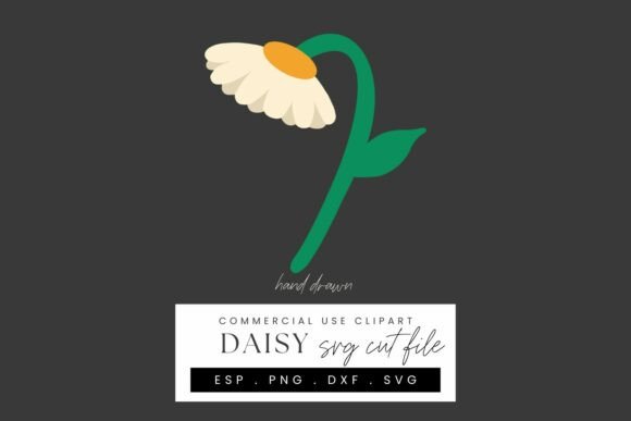 Daisy Papercraft SVG Cut File, Layered