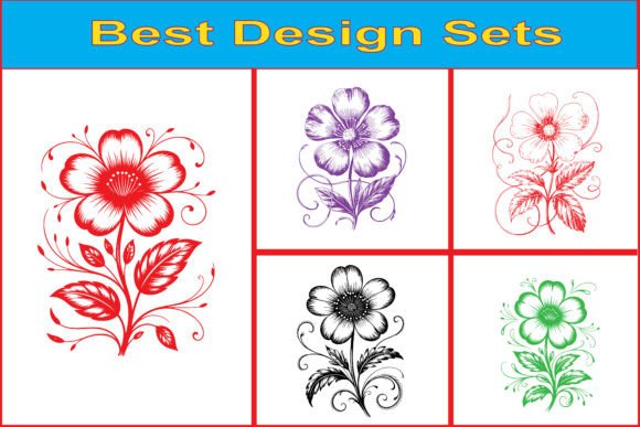 Decorative Floral Artwork Vector Bundle Review