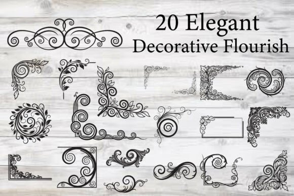Elegant Decorative Flourish Review for Real Embroidery Work