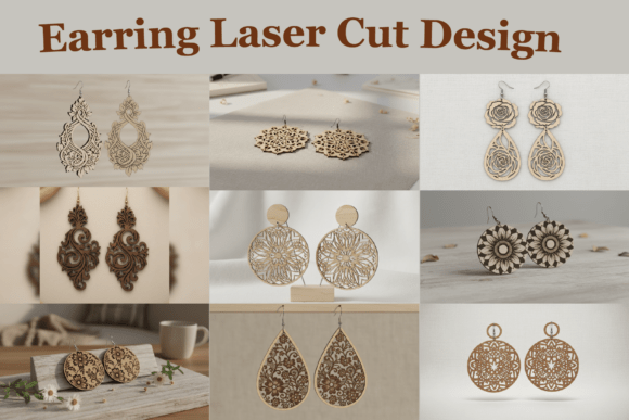 Floral Drop Earring SVGs: A Designer's Review