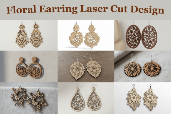 Floral Laser Cut Earring Set Review