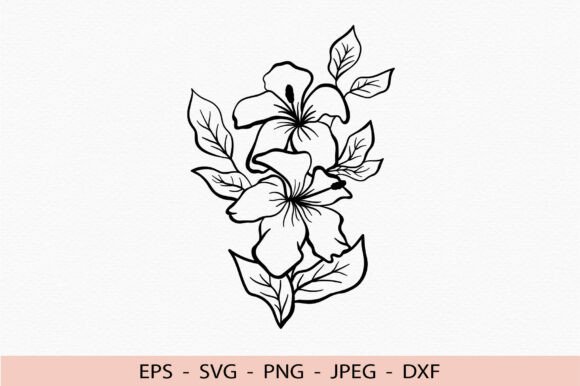 Flower Svg Outline Hibiscus Cricut Review