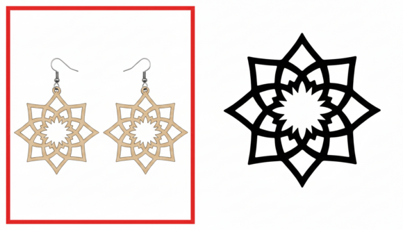 Geometric Floral Mandala Laser Cut Review