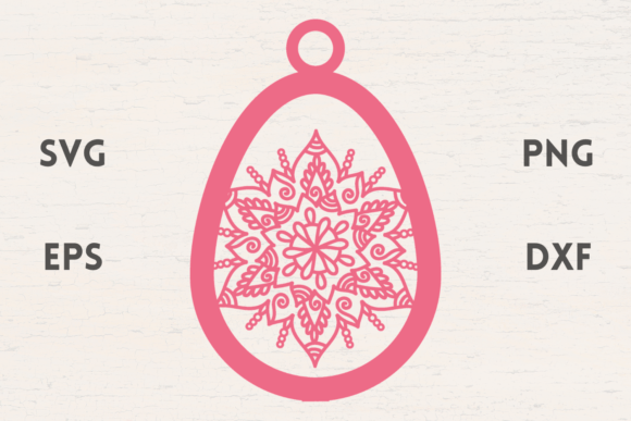 Mandala Easter Egg Decoration SVG Review
