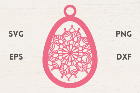Mandala Easter Egg Ornament SVG Review