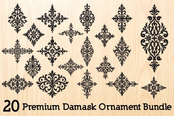 Premium Damask Ornament Bundle Review